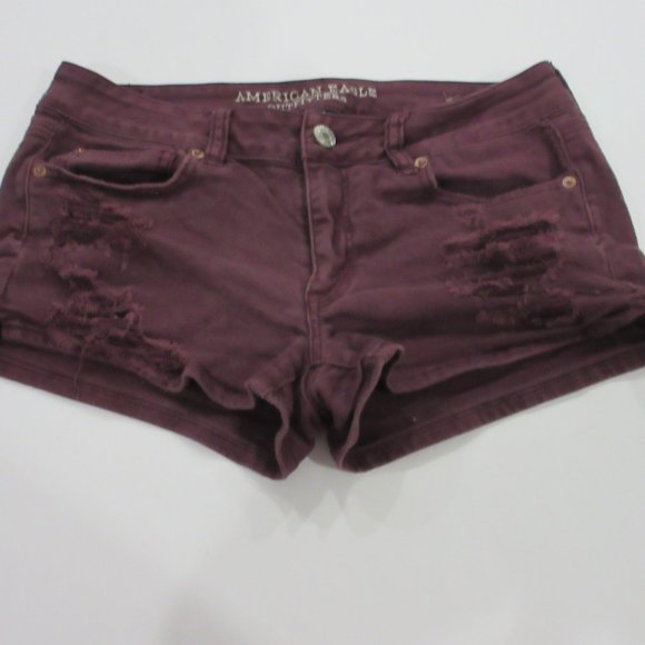 American Eagle Outfitters Pants - American Eagle Distressed Shortie Jean Shorts